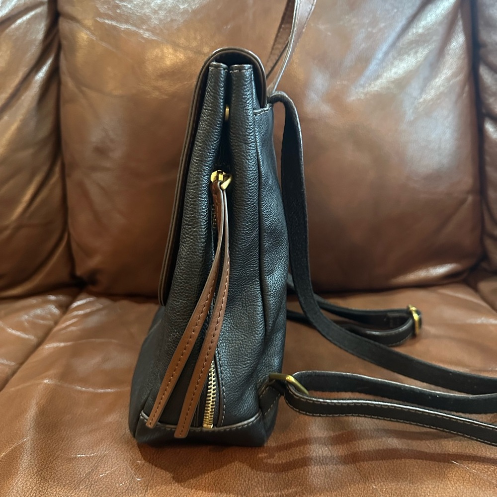 Black Backpack/Purse - Picture 3 of 12
